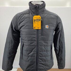 Carhartt Puffer Jacket Women S Gray Rain Defender Relaxed Fit Workwear 0J2208-W